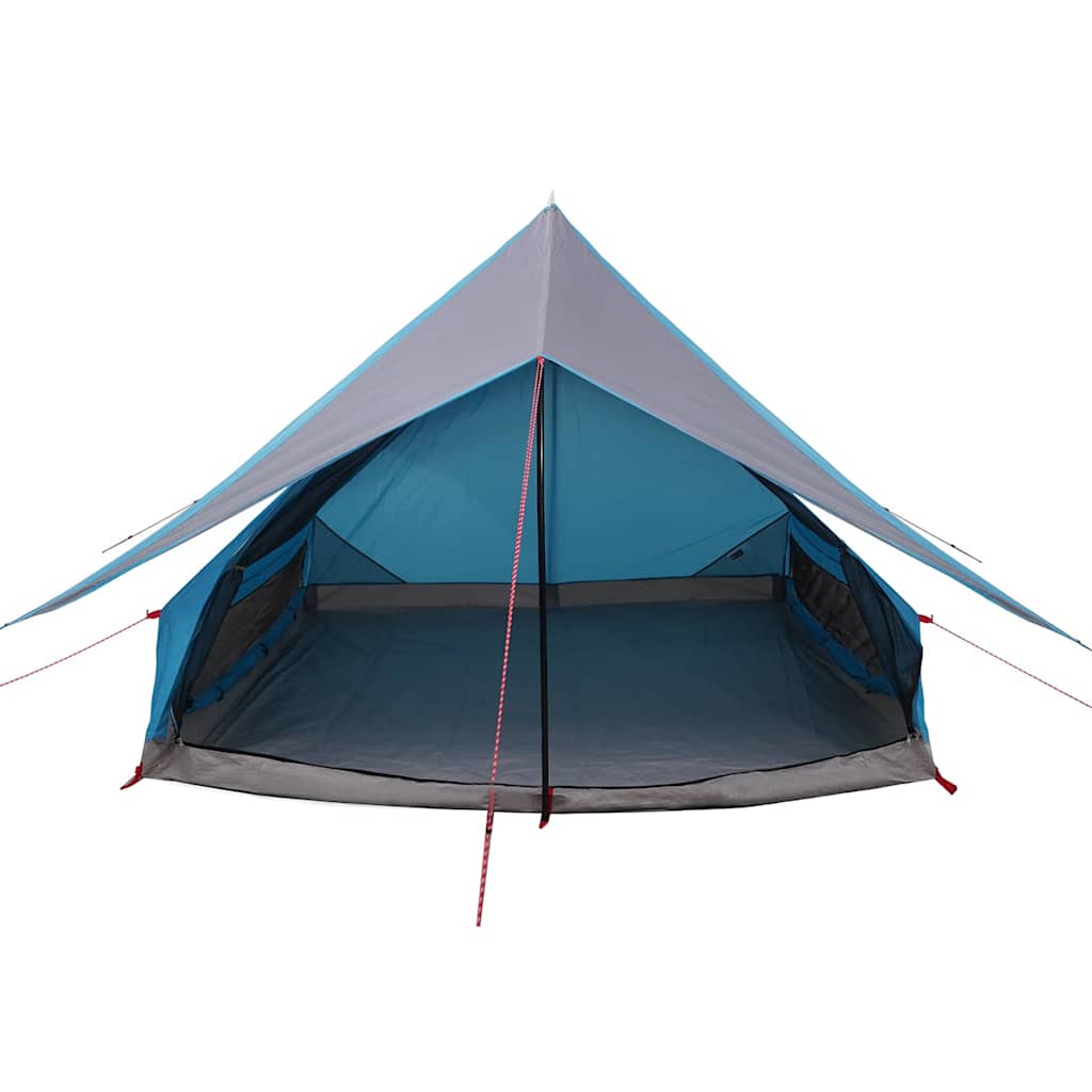 Gezinstent met dak Blauw en Grijs 315 x 286 x 200 cm is nu te koop bij PeponiXL, paradijselijk wonen!