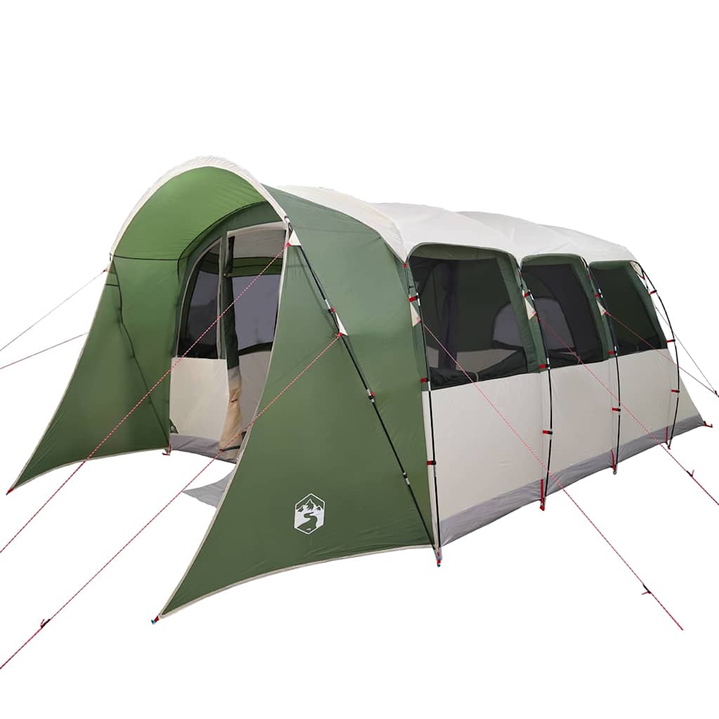 Gezinstent met dak Groen en Wit 576 x 325 x 213 cm is nu te koop bij PeponiXL, paradijselijk wonen!