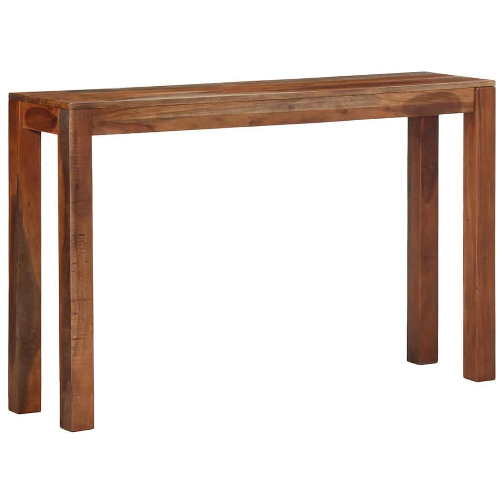 Wandtafel 120x30x76 cm massief acaciahout is nu te koop bij PeponiXL, paradijselijk wonen!