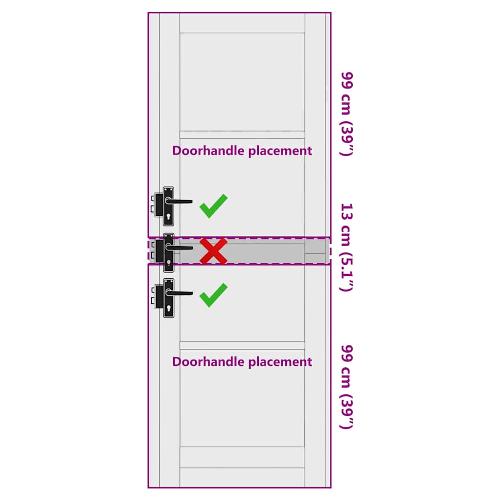 Binnendeur ORKDAL Wit Geprimed 73,5 x 211 cm is nu te koop bij PeponiXL, paradijselijk wonen!
