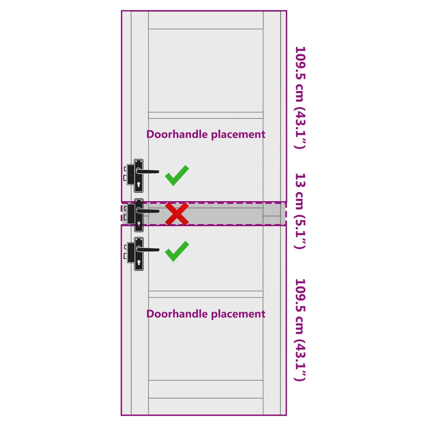 Binnendeur ORKDAL Bruin 78 x 232 cm is nu te koop bij PeponiXL, paradijselijk wonen!