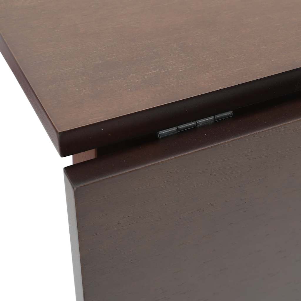 Eettafel bruin massief hout rubber is nu te koop bij PeponiXL, paradijselijk wonen!