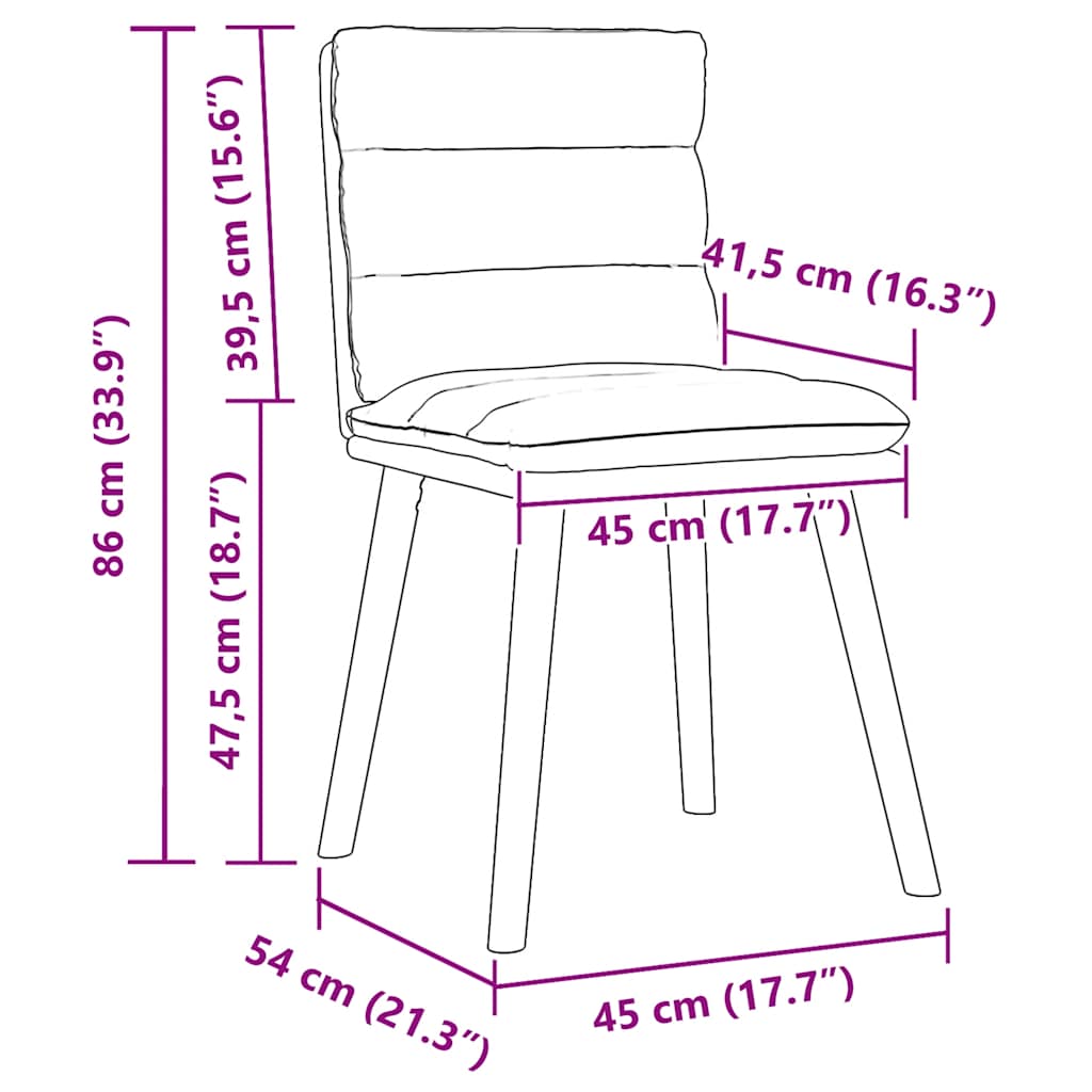 Eetkamerstoelen 4 st stof donkergrijs is nu te koop bij PeponiXL, paradijselijk wonen!