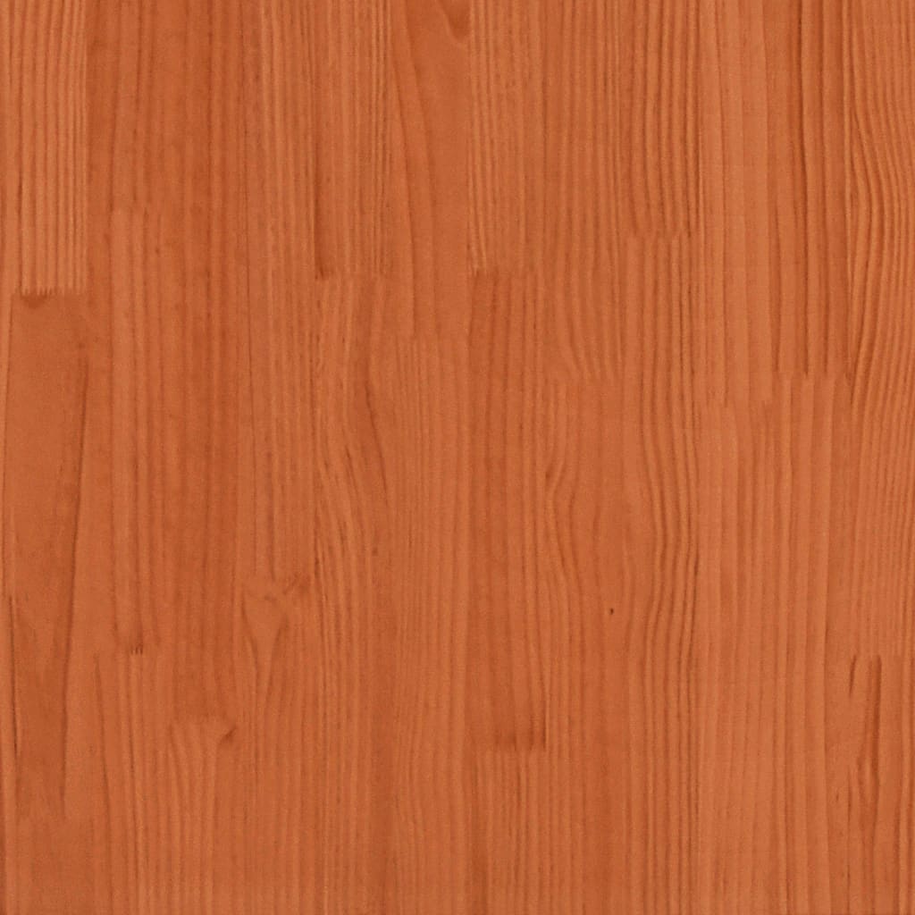 Bedframe zonder matras massief grenenhout wasbruin 120x200 cm is nu te koop bij PeponiXL, paradijselijk wonen!