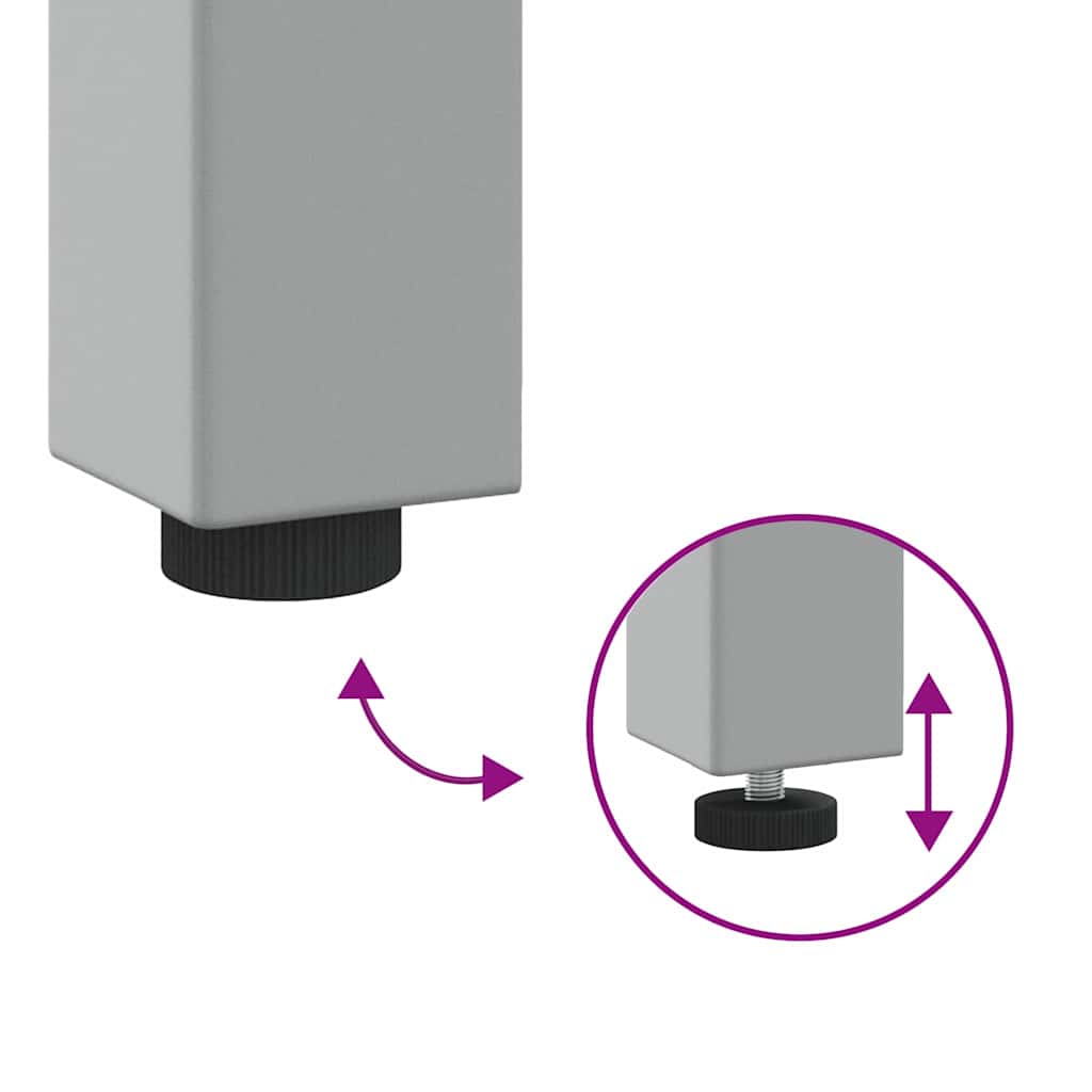 Werkbankset met plank 3 pcs Beige en Grijs Gepoedercoat staal is nu te koop bij PeponiXL, paradijselijk wonen!