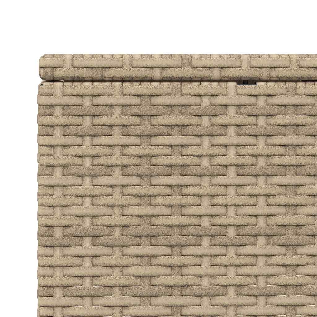 Ligbed met zwevend kussen poly rattan beige is nu te koop bij PeponiXL, paradijselijk wonen!