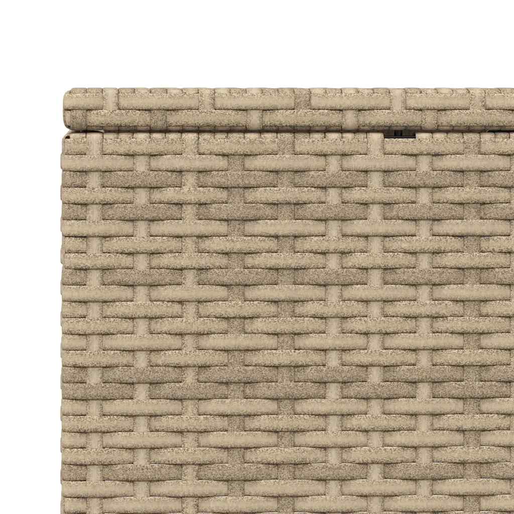 Ligbed met zwevend kussen poly rattan beige is nu te koop bij PeponiXL, paradijselijk wonen!