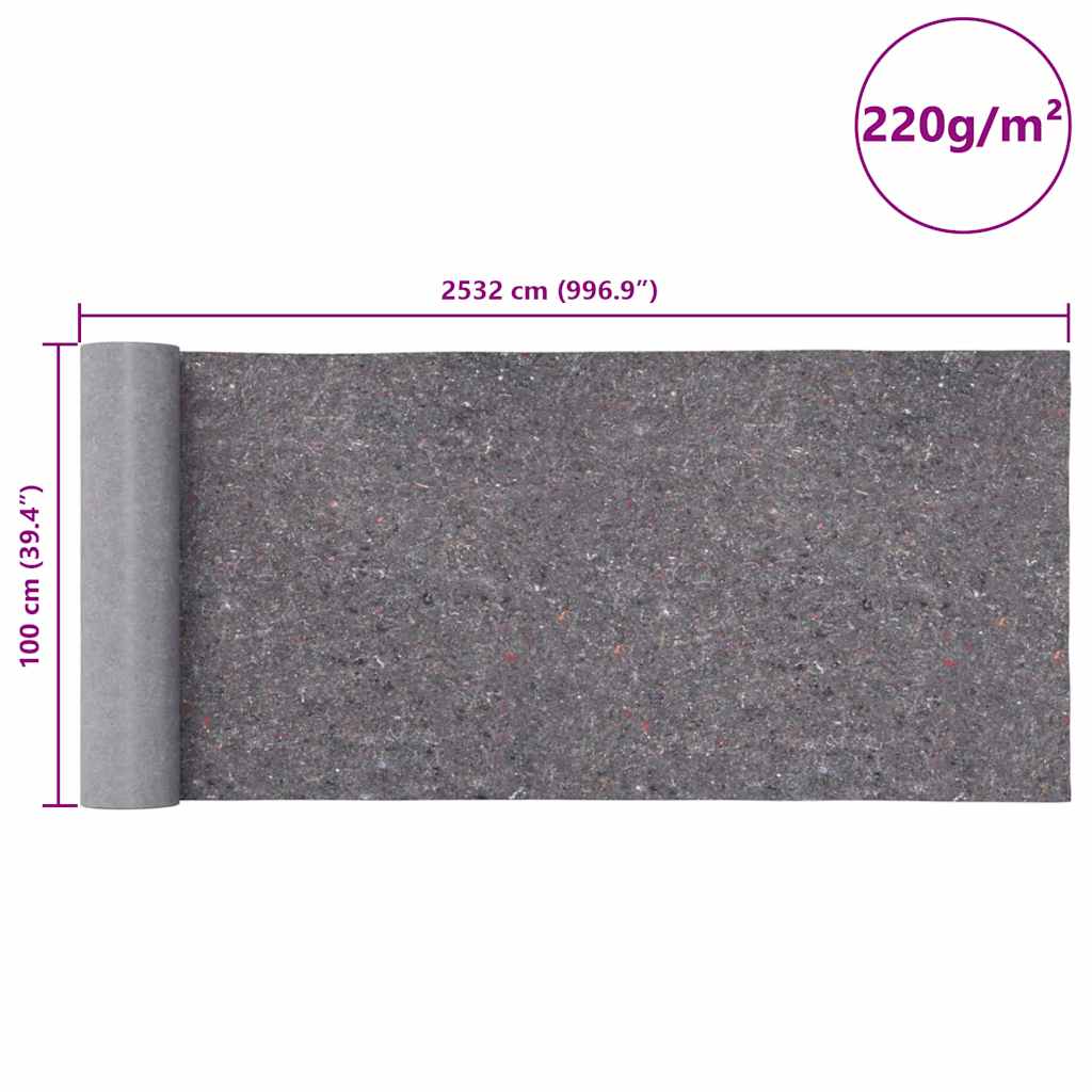 Antislip schildersvlies 25 m 220 g/m² grijs is nu te koop bij PeponiXL, paradijselijk wonen!