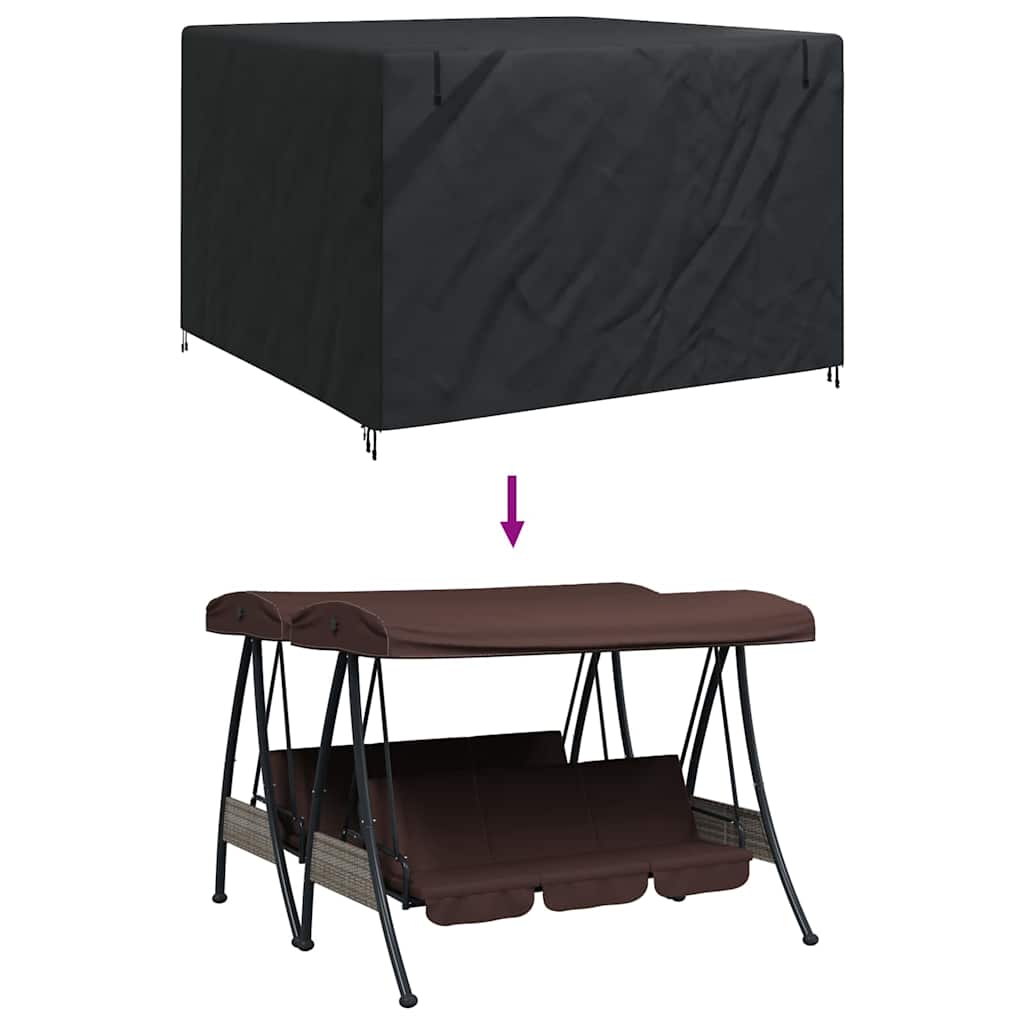 Hoes voor buitenschommel 250 x 250 x 160 cm 600D Oxford Stof is nu te koop bij PeponiXL, paradijselijk wonen!