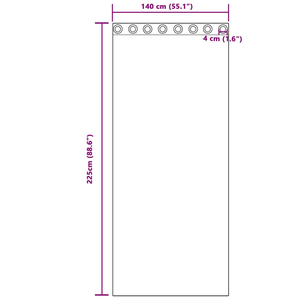 Zwart-out Gordijnen met Ringen 2 pcs Babyroze 225 x 140 cm is nu te koop bij PeponiXL, paradijselijk wonen!