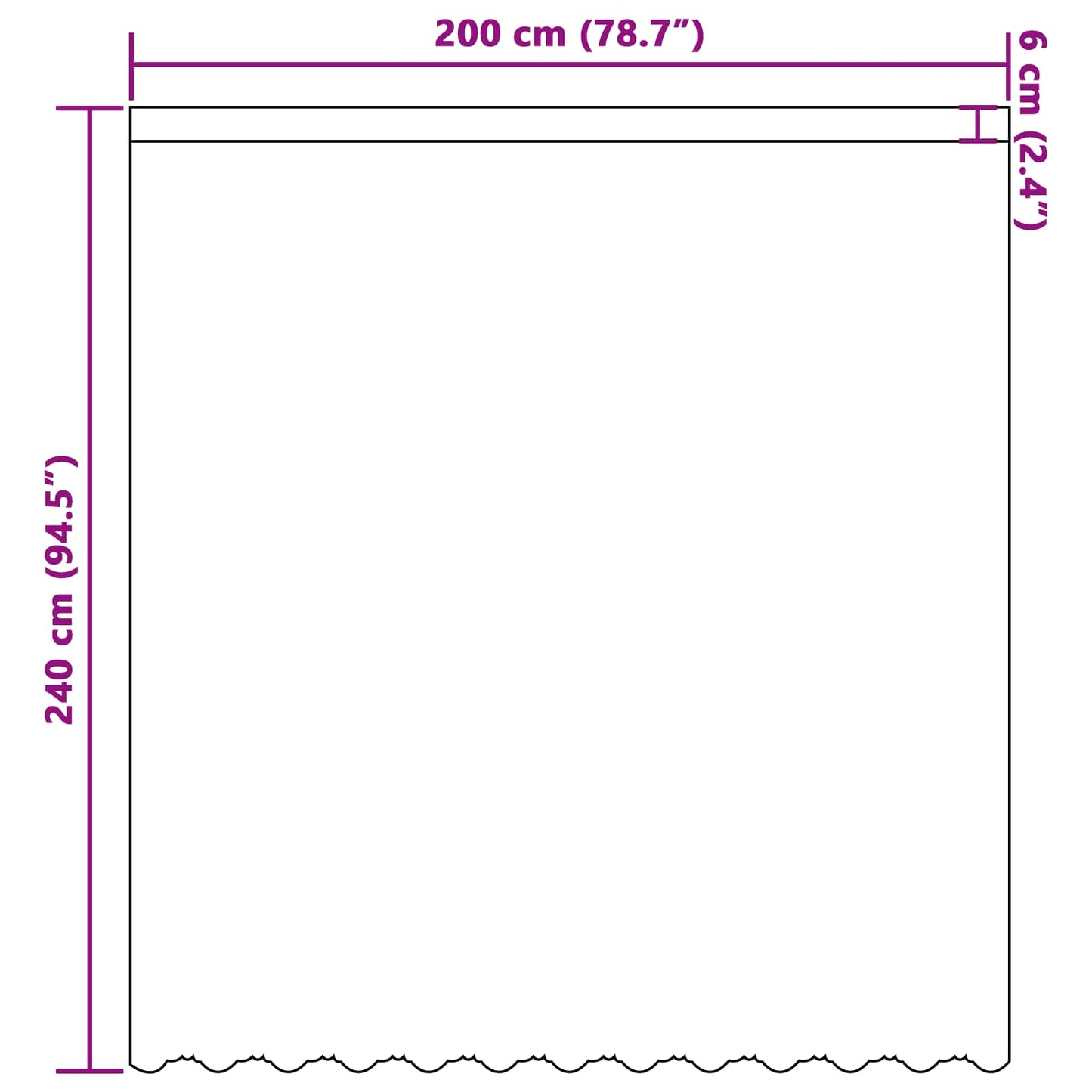 Kantgordijn met gordijnen Bloemen Wit 240 x 200 cm Polyester is nu te koop bij PeponiXL, paradijselijk wonen!