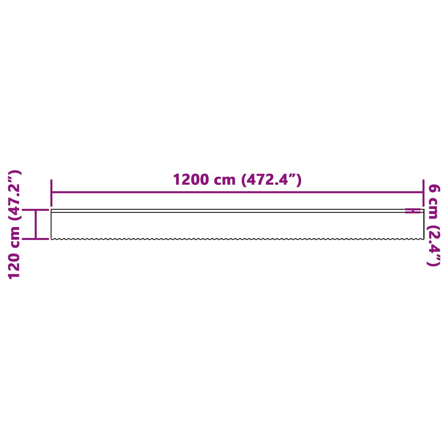 Kantgordijn met gordijnen Bloemen Wit 120 x 1200 cm Polyester is nu te koop bij PeponiXL, paradijselijk wonen!
