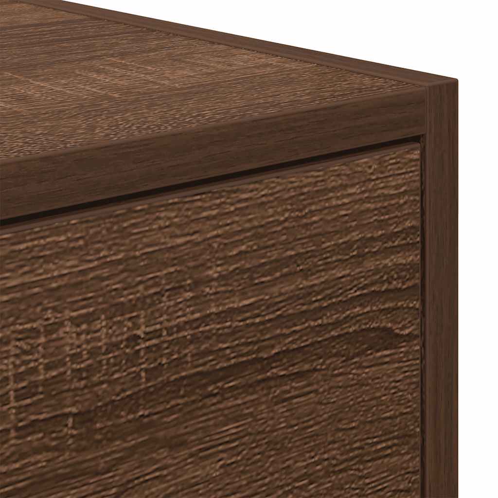 Tv-meubelen 2 st 60x31x25,5 cm bewerkt hout bruin eikenkleurig is nu te koop bij PeponiXL, paradijselijk wonen!