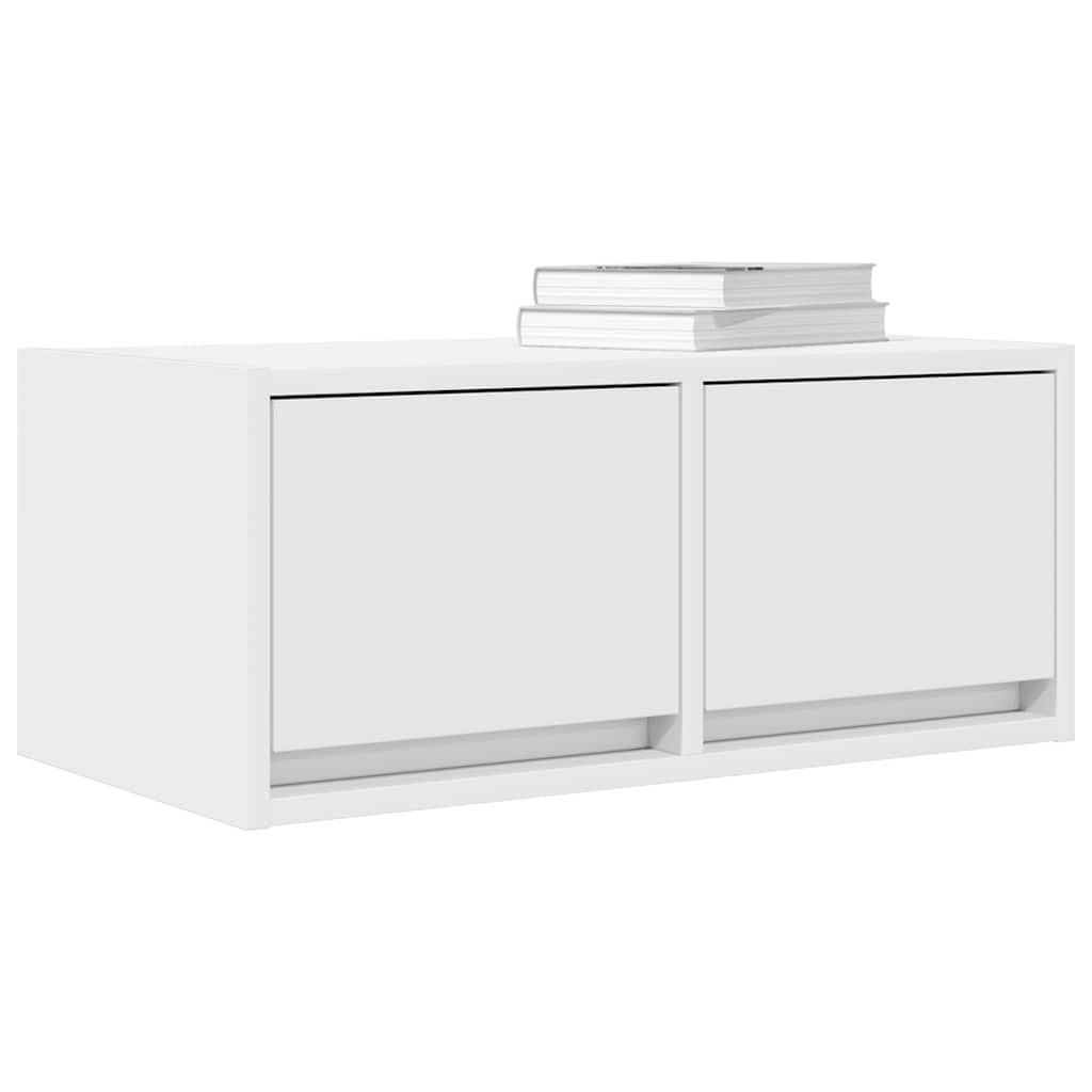 Tv-meubel 60x31x25,5 cm bewerkt hout wit is nu te koop bij PeponiXL, paradijselijk wonen!