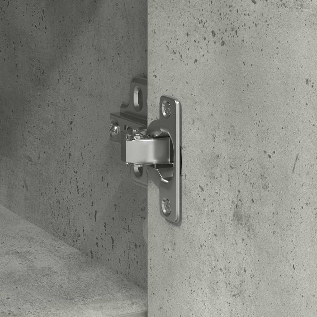 Dressoir met lade 101x35x76 cm spaanplaat betongrijs is nu te koop bij PeponiXL, paradijselijk wonen!