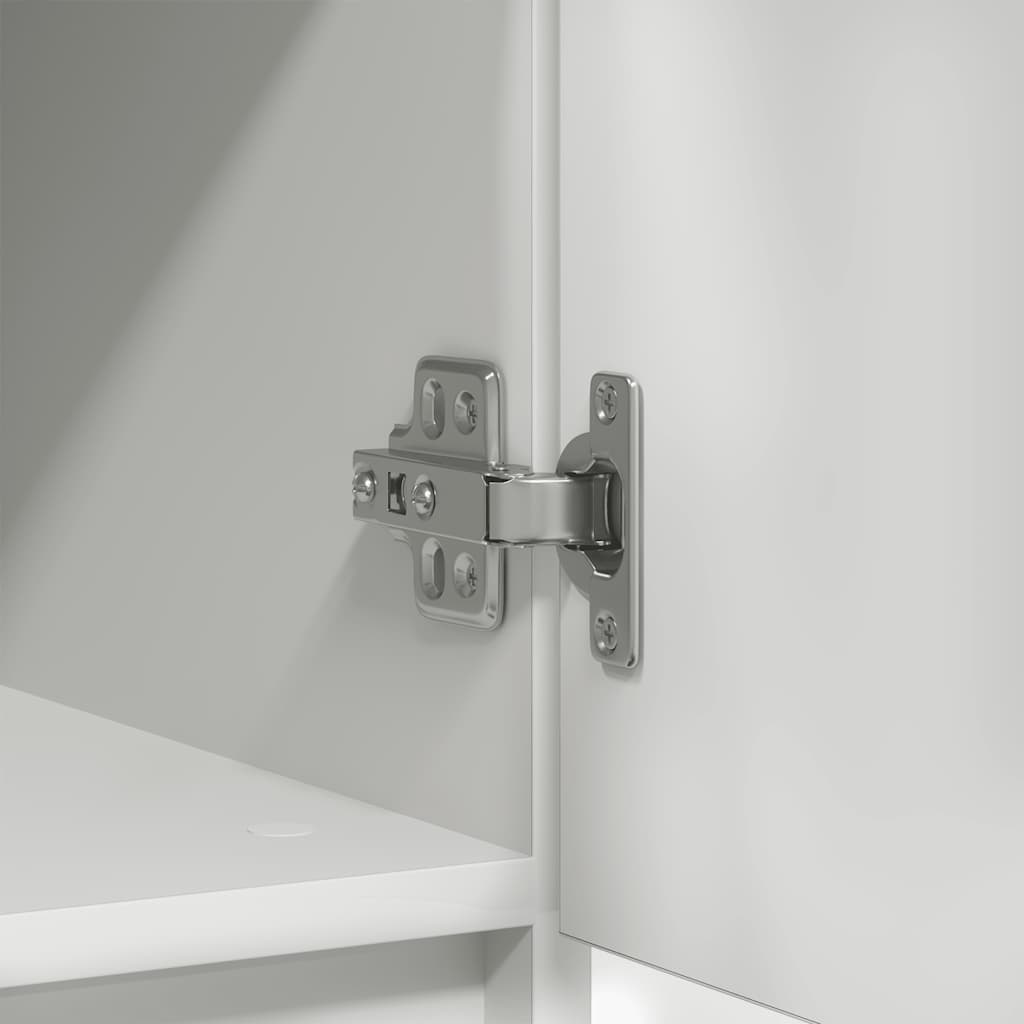 Dressoir met lade 71x35x65 cm spaanplaat wit is nu te koop bij PeponiXL, paradijselijk wonen!
