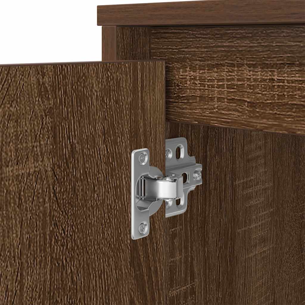 Bureau 120x42x76 cm spaanplaat bruin eikenkleurig is nu te koop bij PeponiXL, paradijselijk wonen!