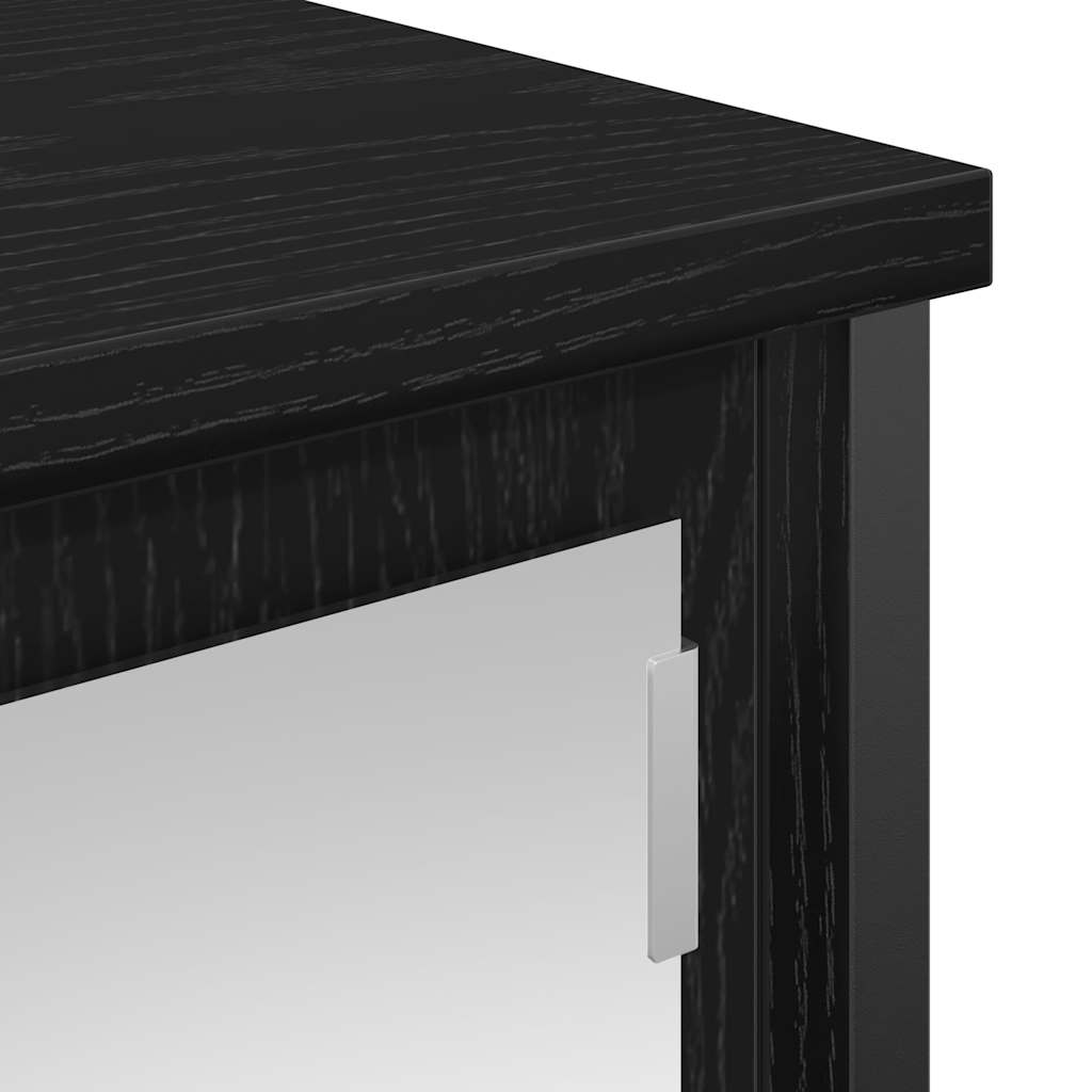 Badkamerwandkast met spiegel 50x21x60 cm eikenkleurig is nu te koop bij PeponiXL, paradijselijk wonen!
