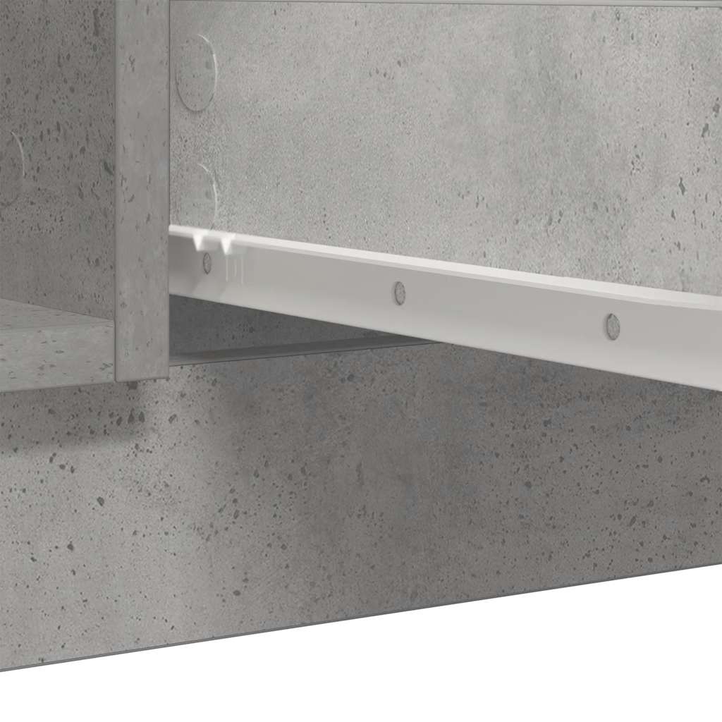 Dressoir met lades 100,5x35x98,5 cm spaanplaat betongrijs is nu te koop bij PeponiXL, paradijselijk wonen!