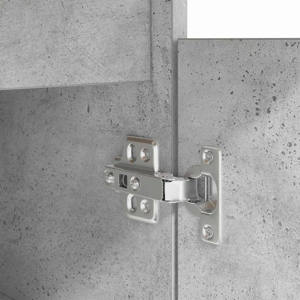 Bureau met lade Betongrijs 140 x 49 x 76 cm Bewerkt hout is nu te koop bij PeponiXL, paradijselijk wonen!