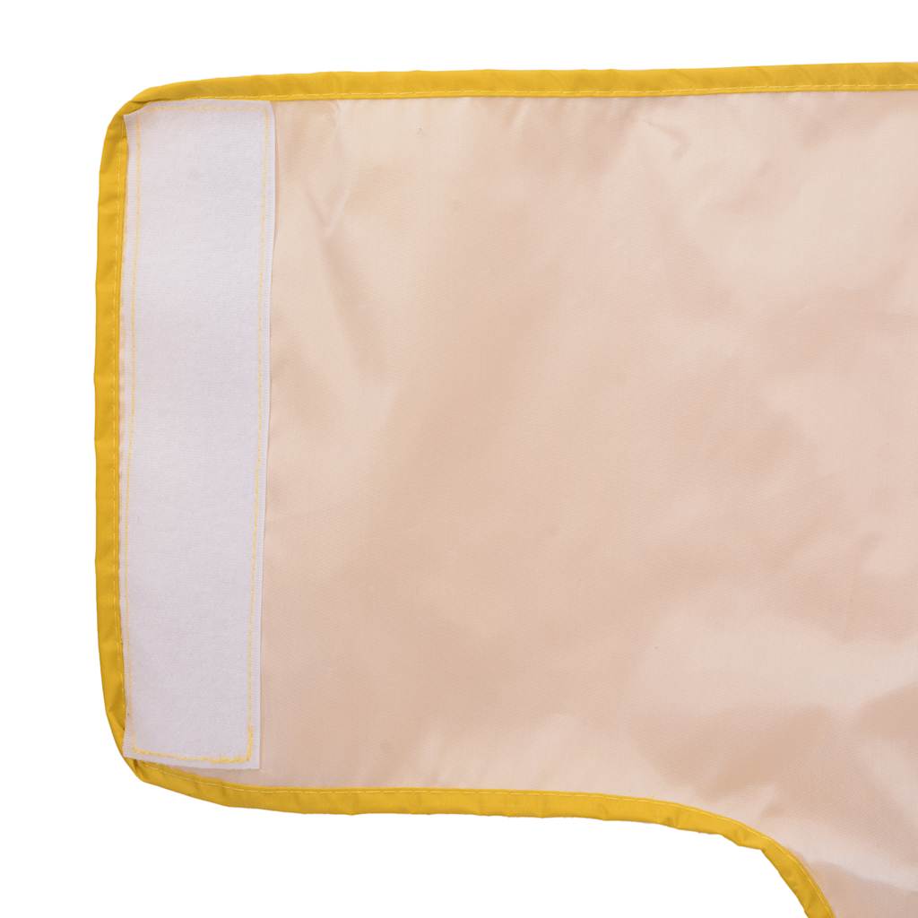 Hondenregenjas met reflecterende strips polyester geel 4XL is nu te koop bij PeponiXL, paradijselijk wonen!