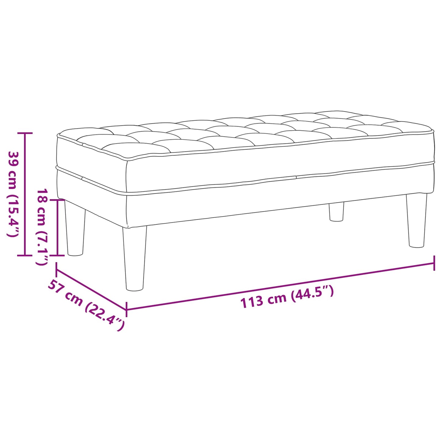 Bankstel met kussen 2 pcs Geel Polyester is nu te koop bij PeponiXL, paradijselijk wonen!