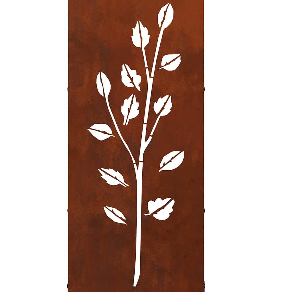 Brandhoutrek 40x30x80 cm weervast staal is nu te koop bij PeponiXL, paradijselijk wonen!