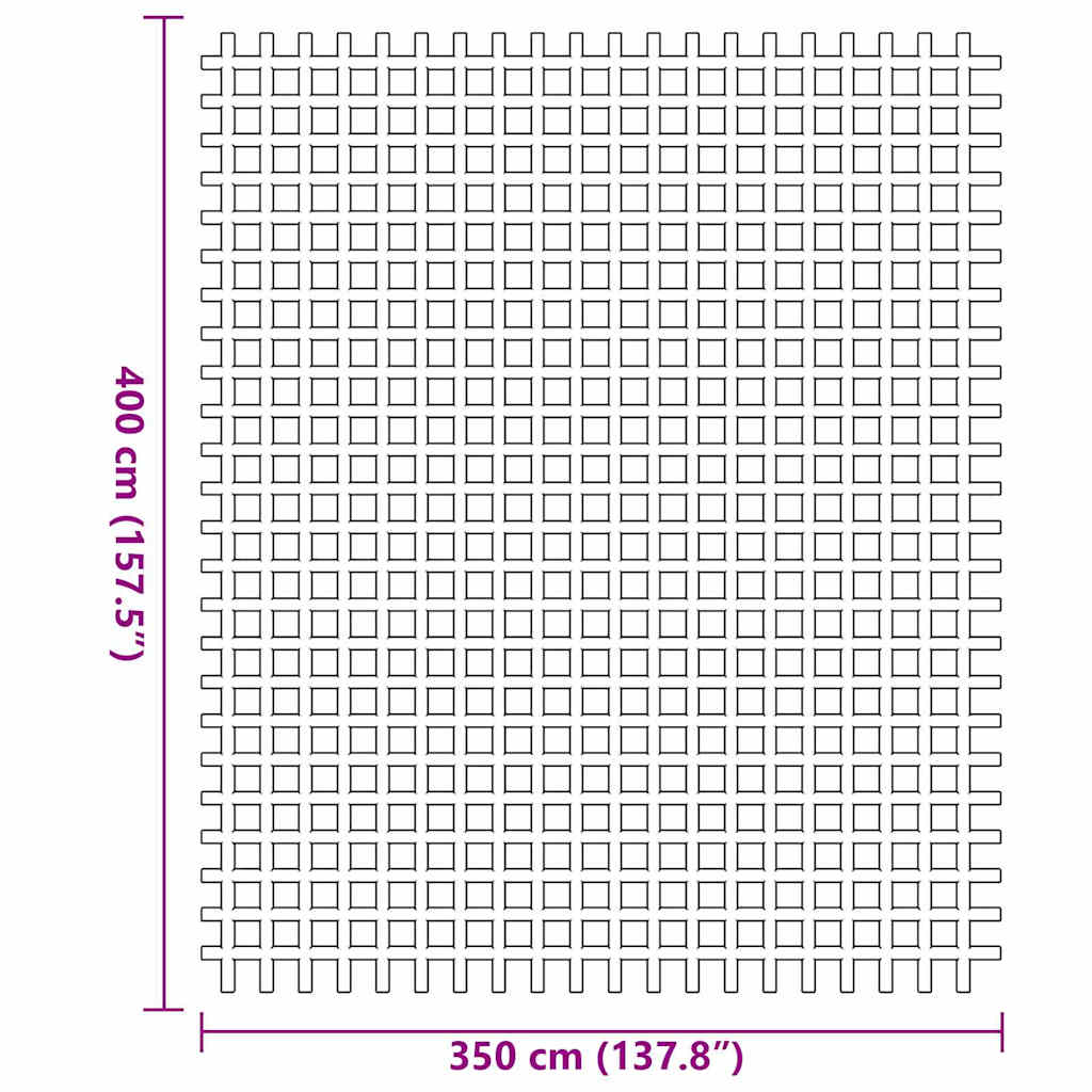 Tenttapijt Antraciet 400 × 350 cm Polyester is nu te koop bij PeponiXL, paradijselijk wonen!