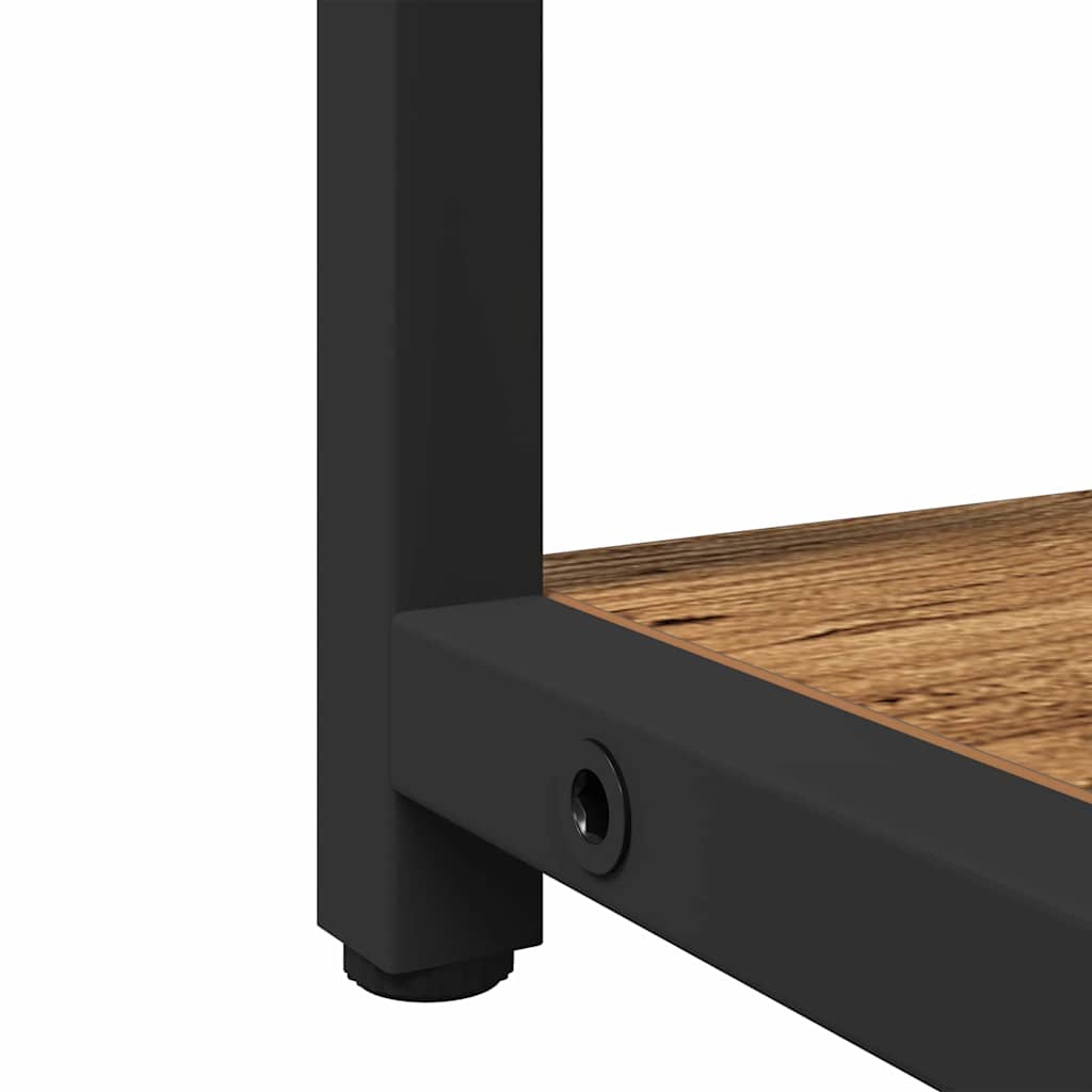 Badkamermeubels met plank met opslag 3 pcs Bruin Bewerkt hout is nu te koop bij PeponiXL, paradijselijk wonen!