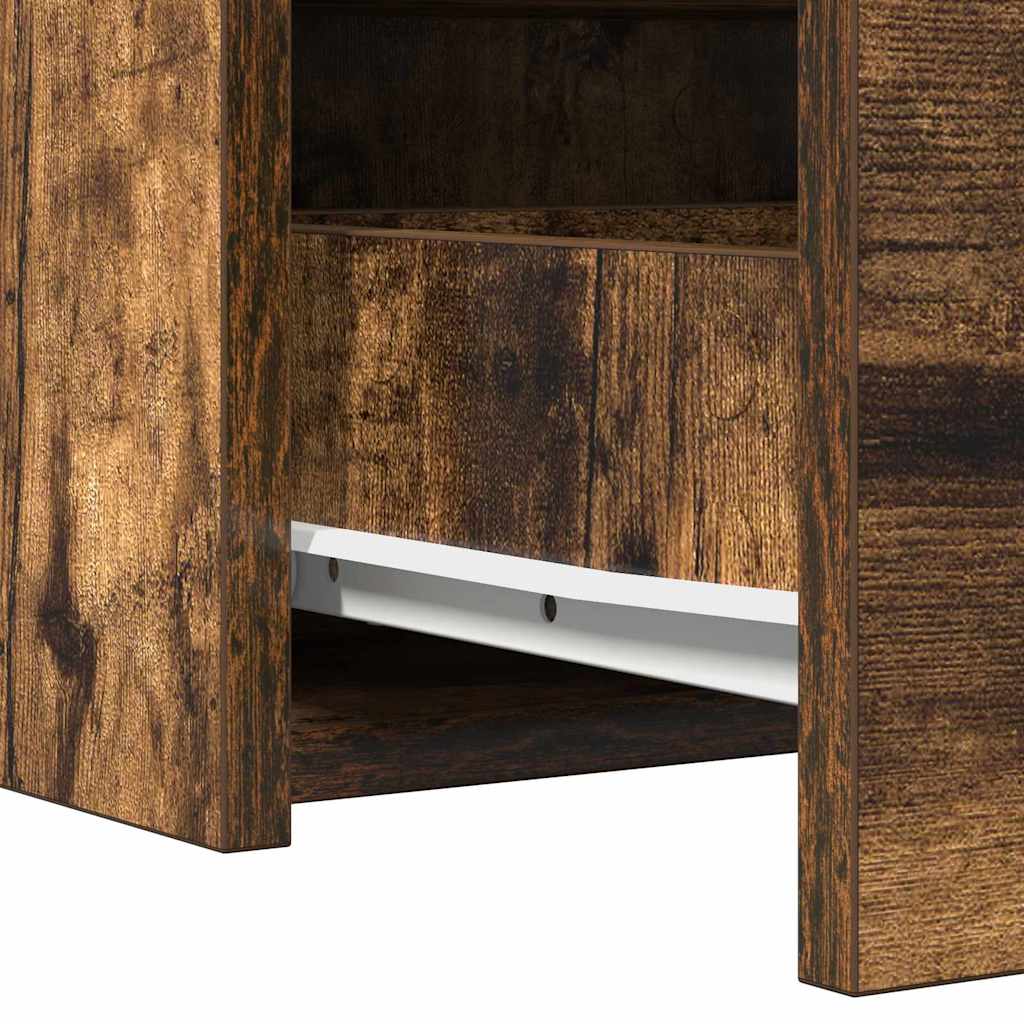 Plafondtafel met lade Bruin 100 x 40 x 70 cm Bewerkt hout is nu te koop bij PeponiXL, paradijselijk wonen!