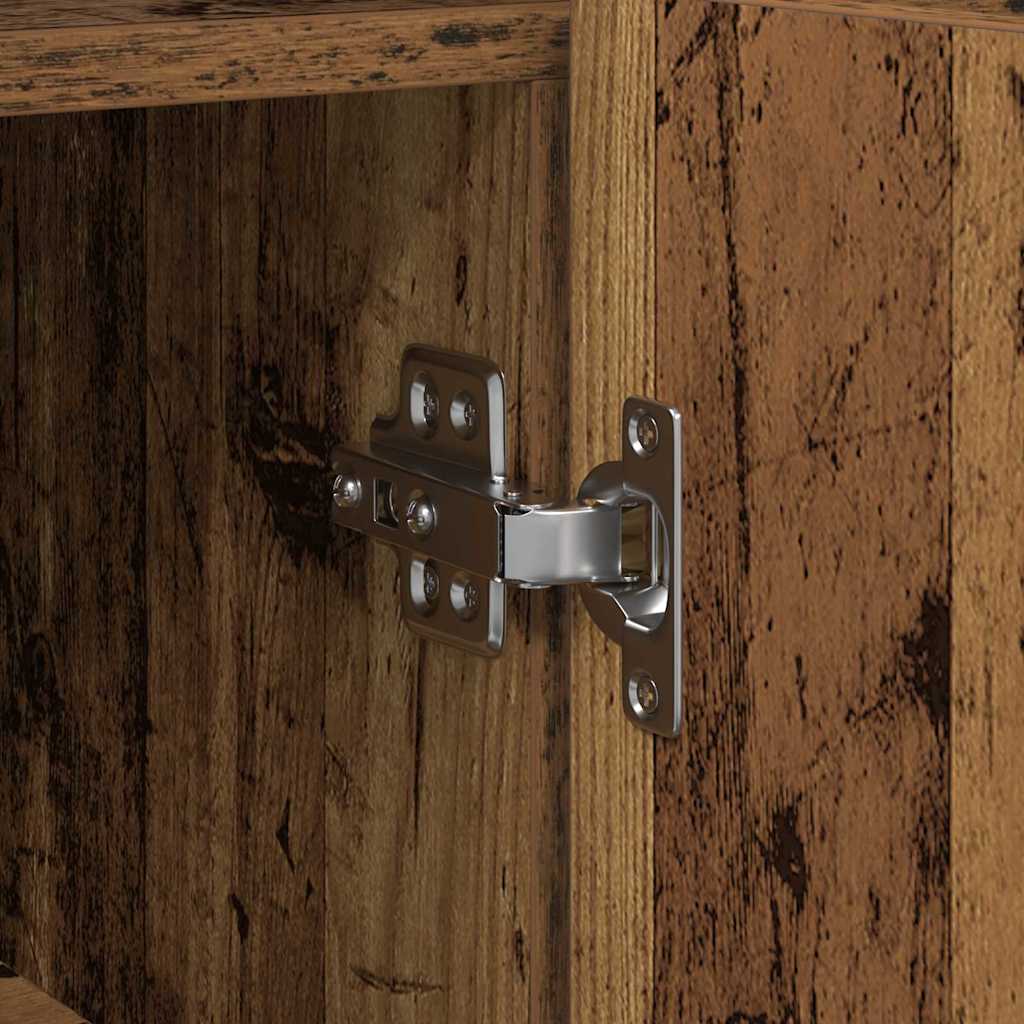 Dressoir Oudhout 116 x 30 x 75 cm Bewerkt hout is nu te koop bij PeponiXL, paradijselijk wonen!