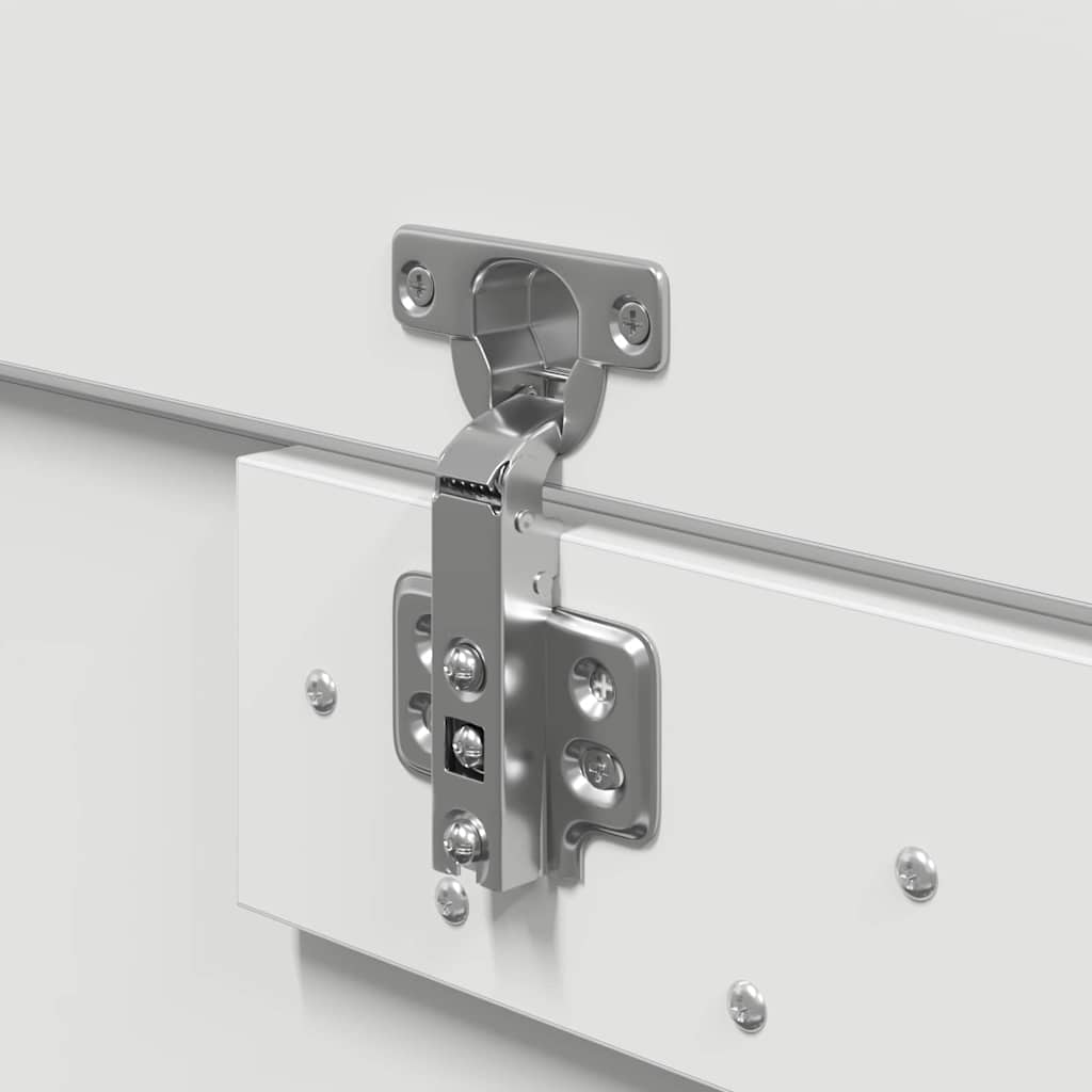 Opbergbedframe met opslag Wit 140 x 190 cm Bewerkt hout is nu te koop bij PeponiXL, paradijselijk wonen!