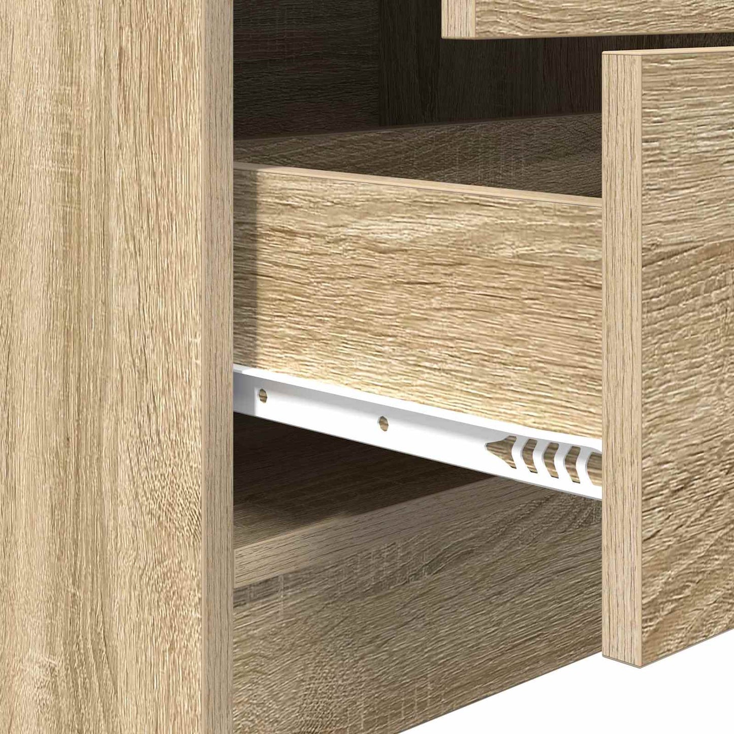 Bureau met lade 2 pcs Sonoma Eiken is nu te koop bij PeponiXL, paradijselijk wonen!
