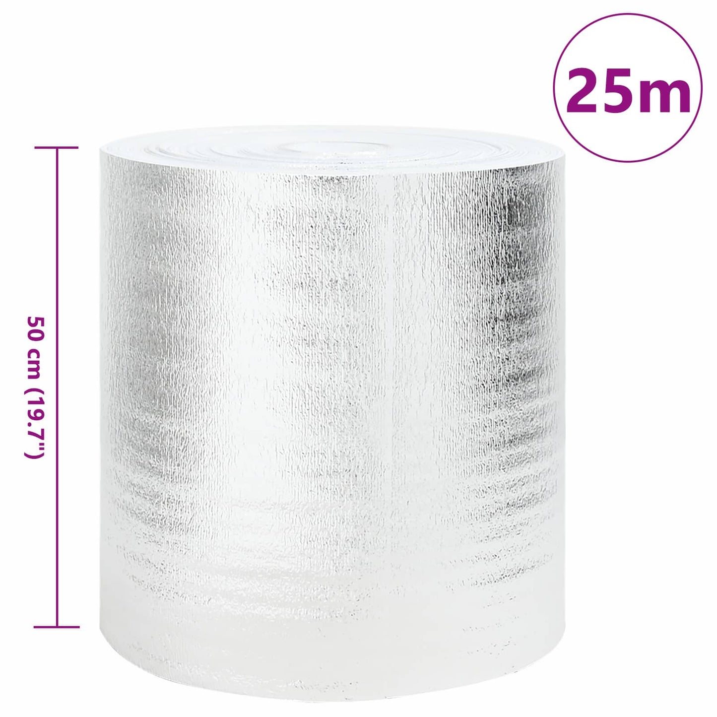 Radiatorfolie 2 pcs Zilver 25 x 0,5 m Polyetheen is nu te koop bij PeponiXL, paradijselijk wonen!