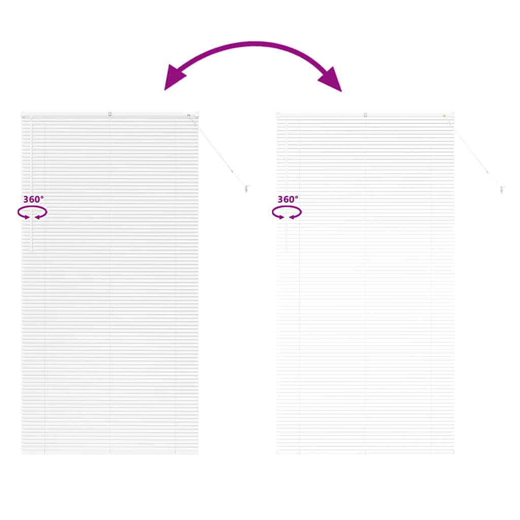 Venetiaanse Jaloezieën Wit 220 x 120 cm Aluminium is nu te koop bij PeponiXL, paradijselijk wonen!