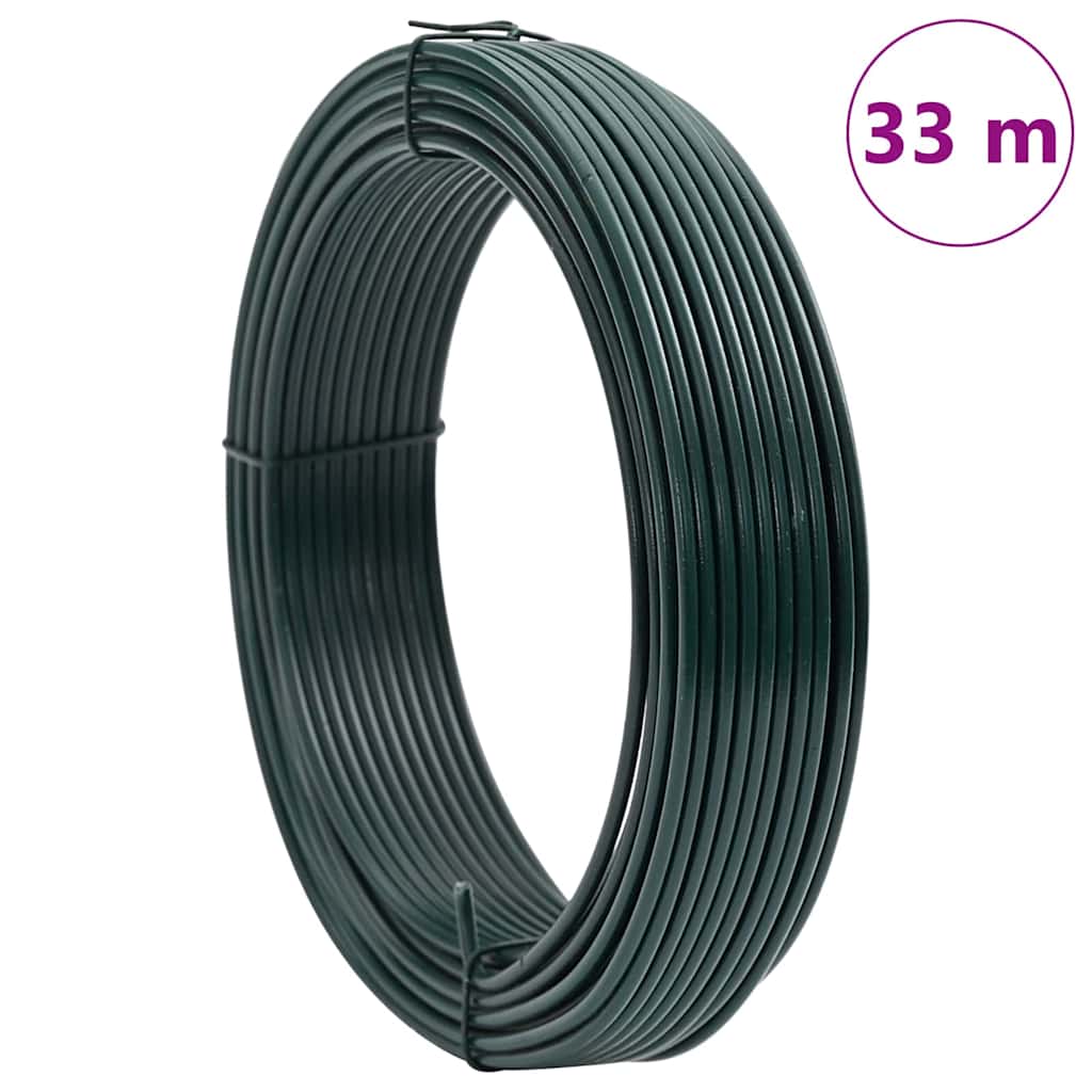 Hek binddraad Groen 33 m PVC is nu te koop bij PeponiXL, paradijselijk wonen!