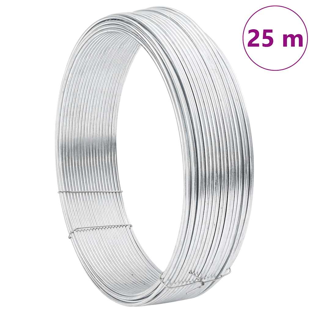 Hek binddraad Zilver 25 m Warm verzinkte draad is nu te koop bij PeponiXL, paradijselijk wonen!