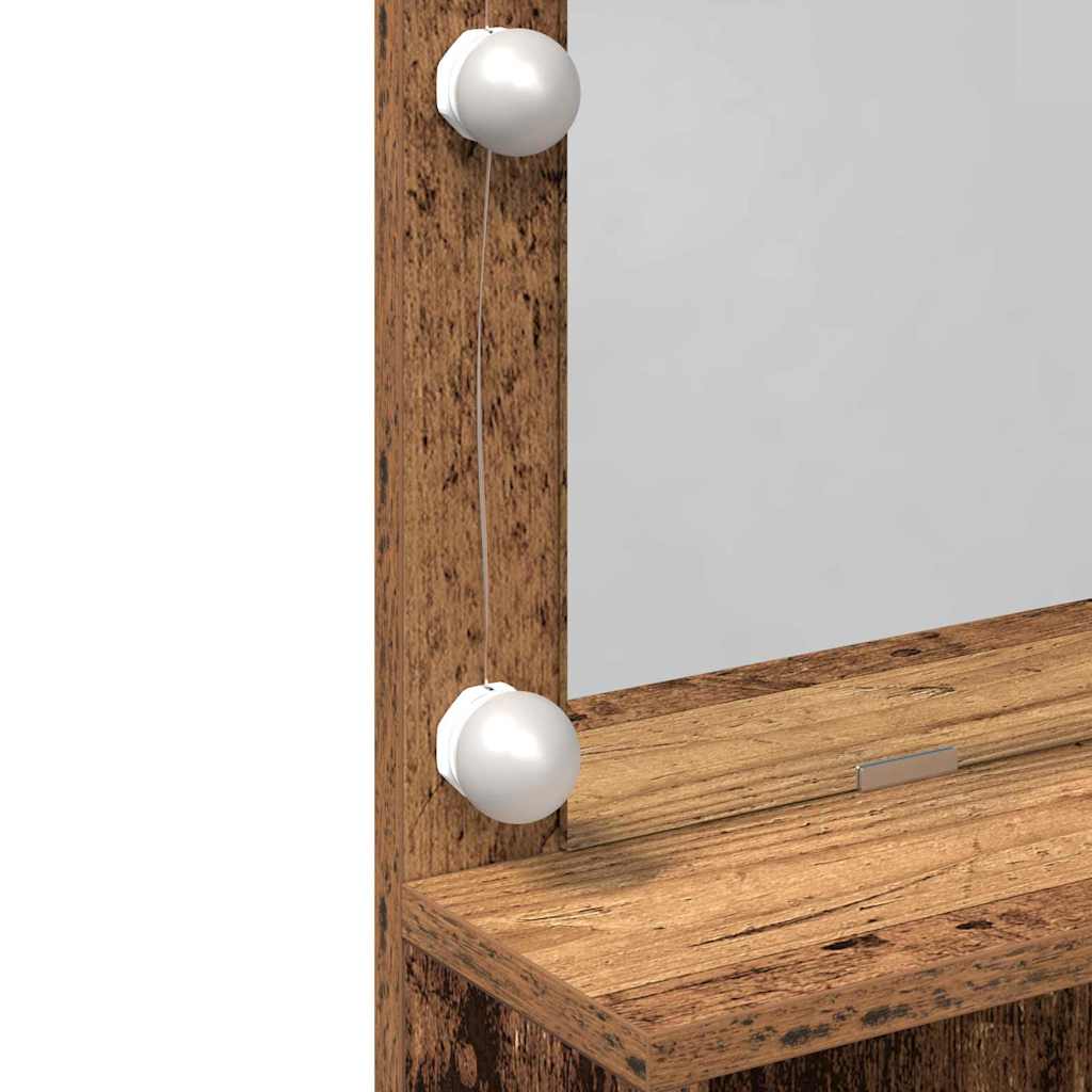 Plafondtafel met lade Oudhout 80 x 41 x 134,5 cm Bewerkt hout is nu te koop bij PeponiXL, paradijselijk wonen!