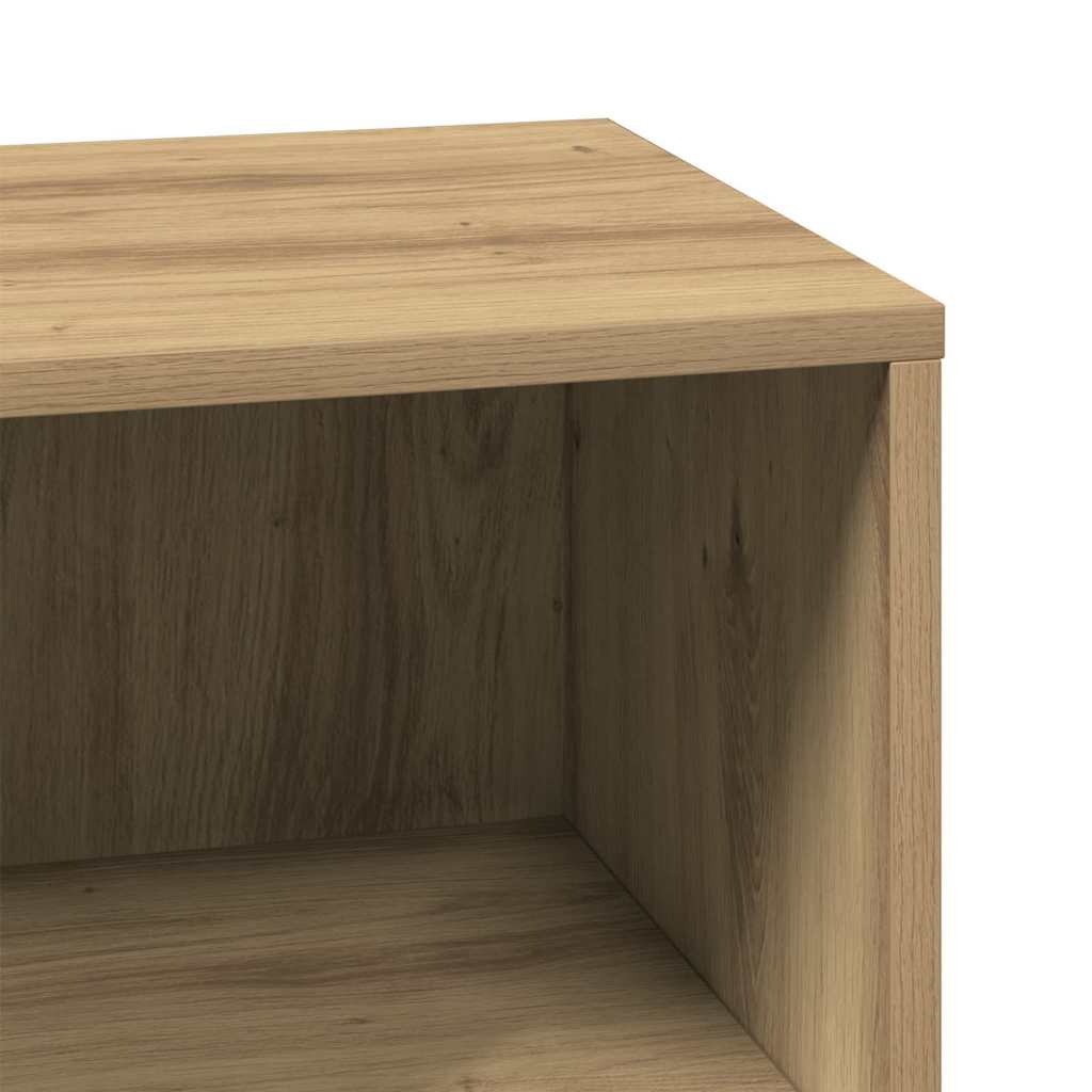 Badkamer Kast Artisan Eiken 80 x 33 x 60 cm Bewerkt hout is nu te koop bij PeponiXL, paradijselijk wonen!