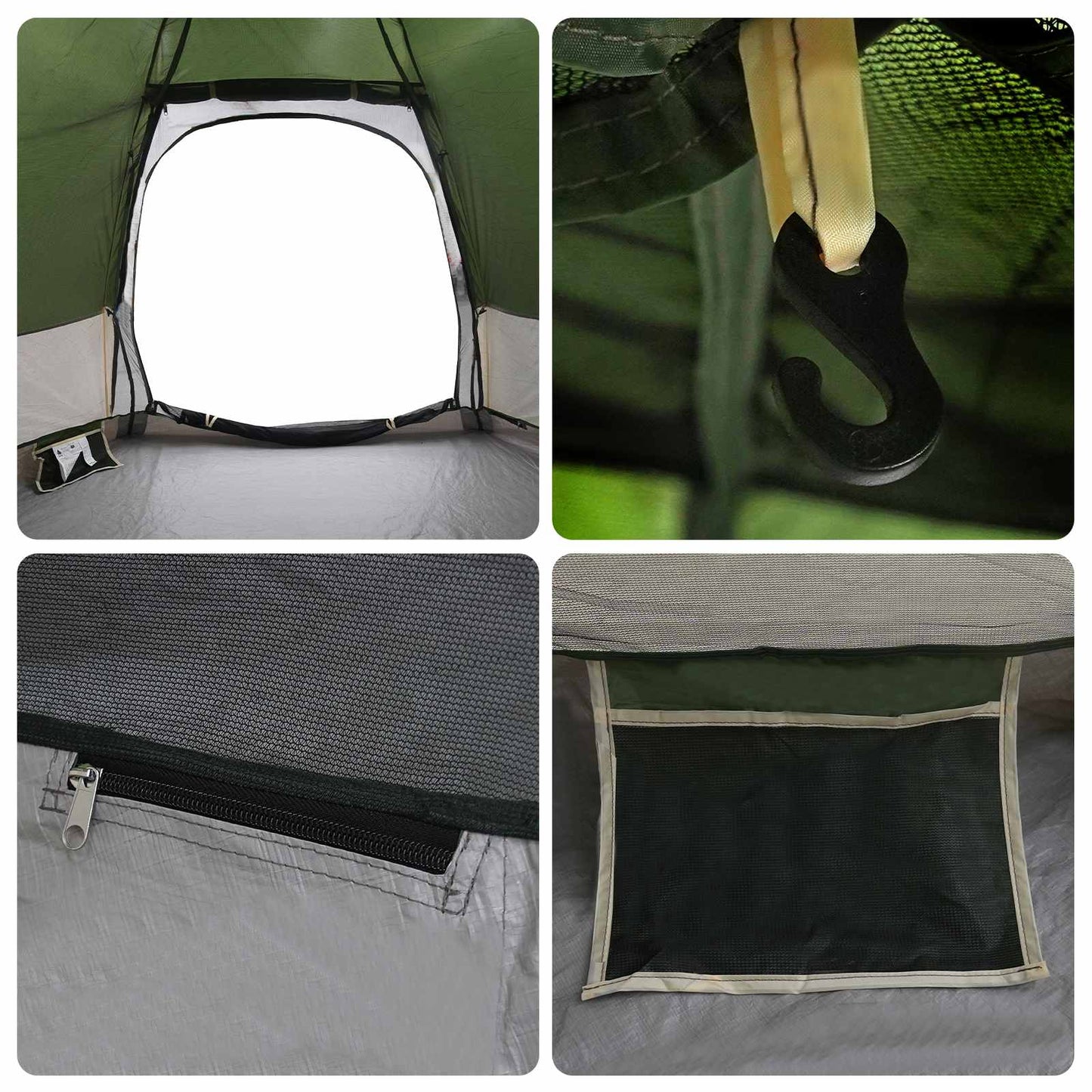 Instant tent met regenhoes voor 4 personen met snelle release is nu te koop bij PeponiXL, paradijselijk wonen!
