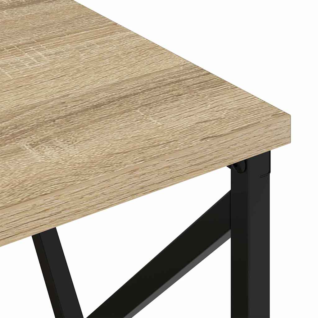 Nachtkastje 2 pcs Sonoma Eiken 40 x 31 x 60 cm Bewerkt hout is nu te koop bij PeponiXL, paradijselijk wonen!