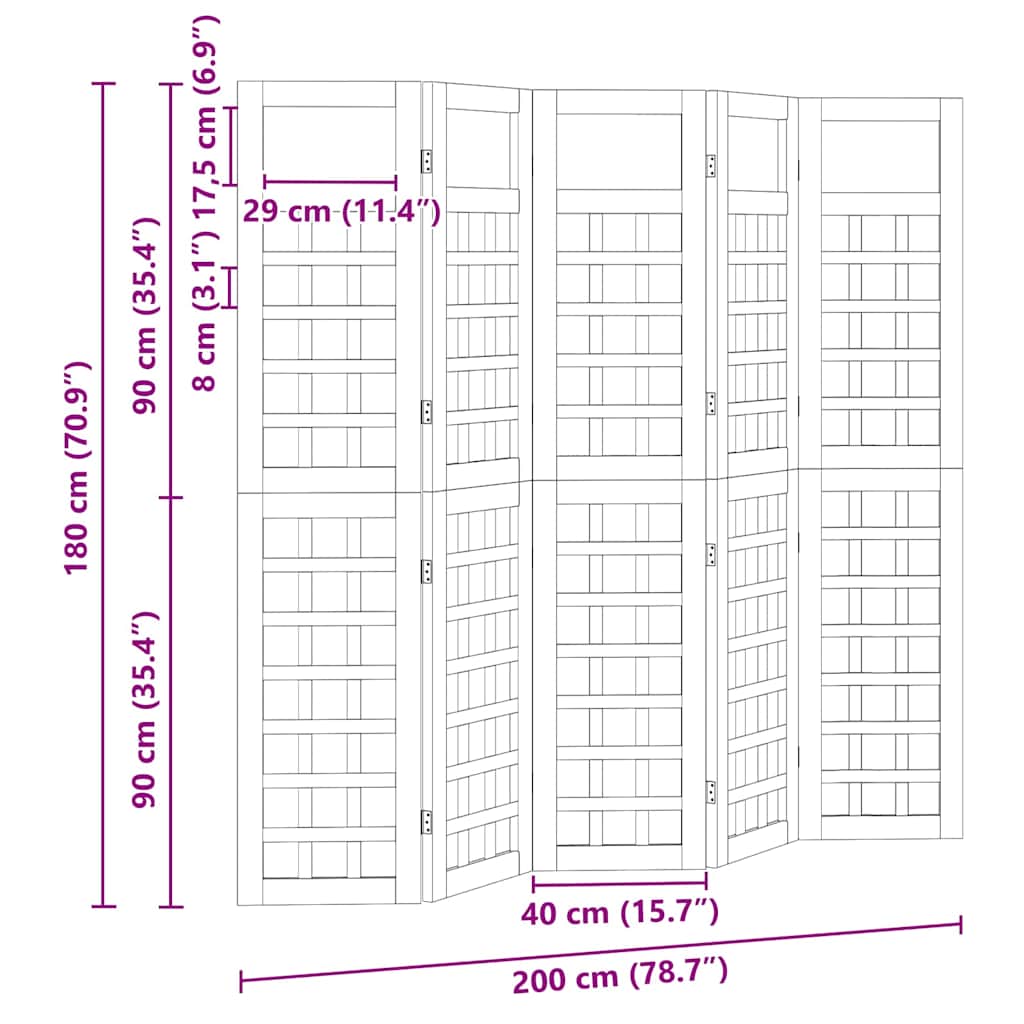 Privacyscherm Honingbruin 200 x 180 cm Massief Vurenhout is nu te koop bij PeponiXL, paradijselijk wonen!