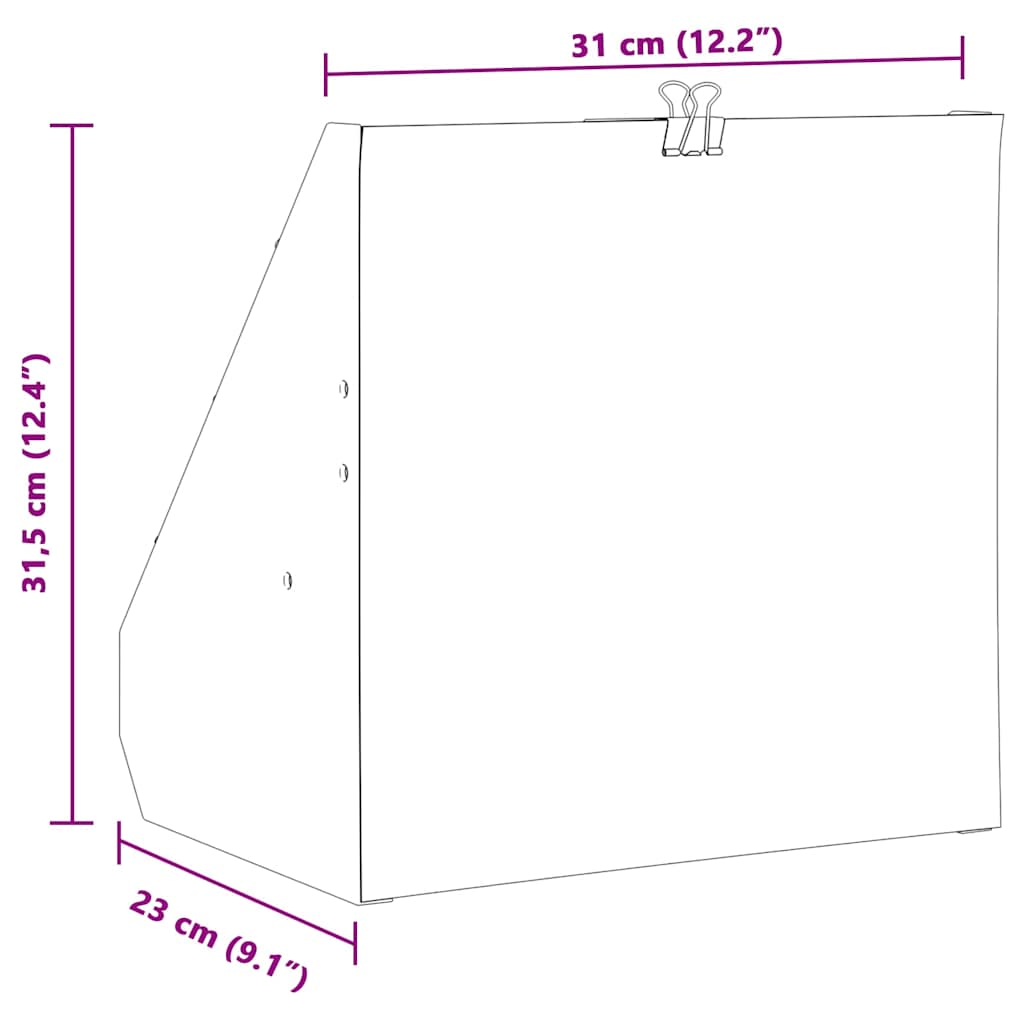 Kogelvanger Zwart 31 x 23 x 31,5 cm Staal is nu te koop bij PeponiXL, paradijselijk wonen!