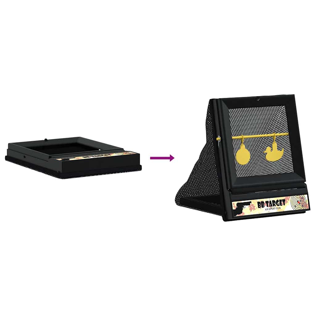 Airsoft Doel Zwart 19 x 26 x 25 cm Kunststof is nu te koop bij PeponiXL, paradijselijk wonen!