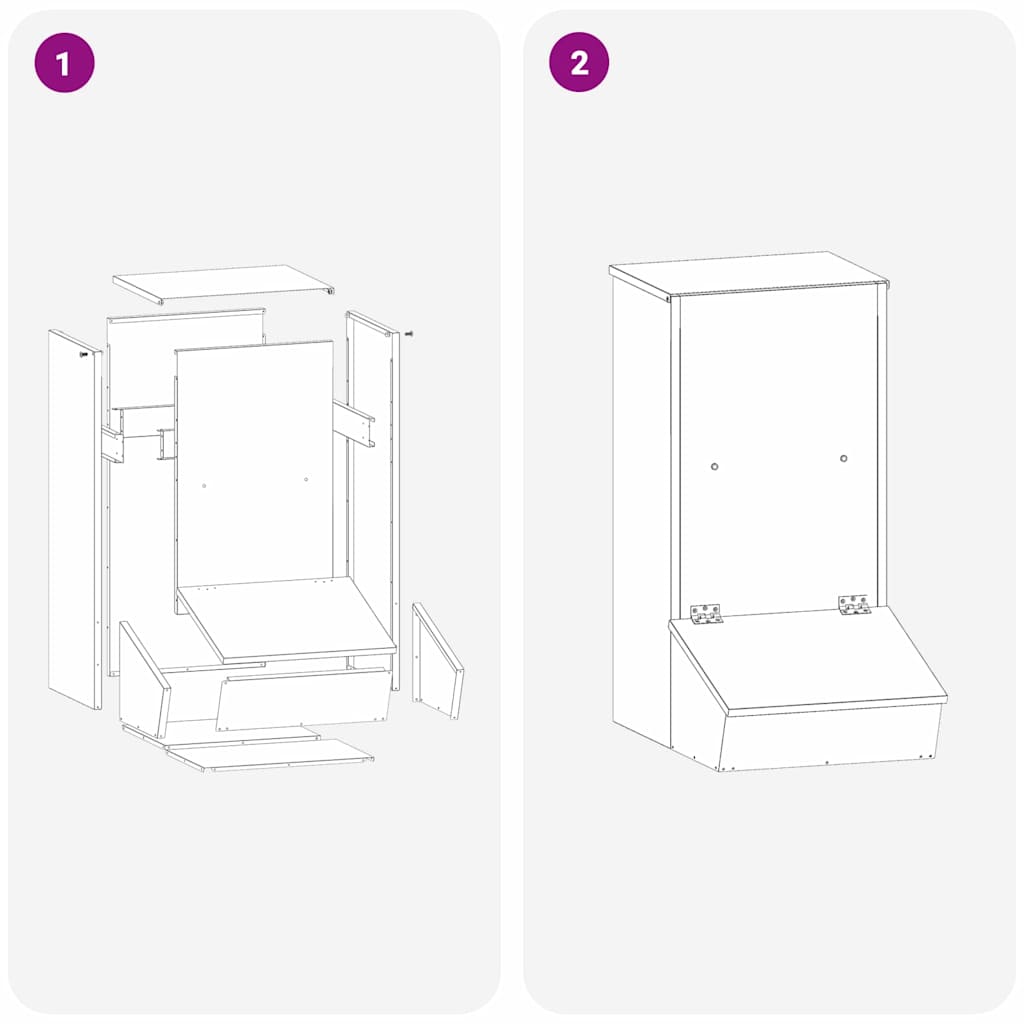 Varkensvoeder Olijf Groen 55 x 38 x 76 cm Koudgewalst Staal is nu te koop bij PeponiXL, paradijselijk wonen!