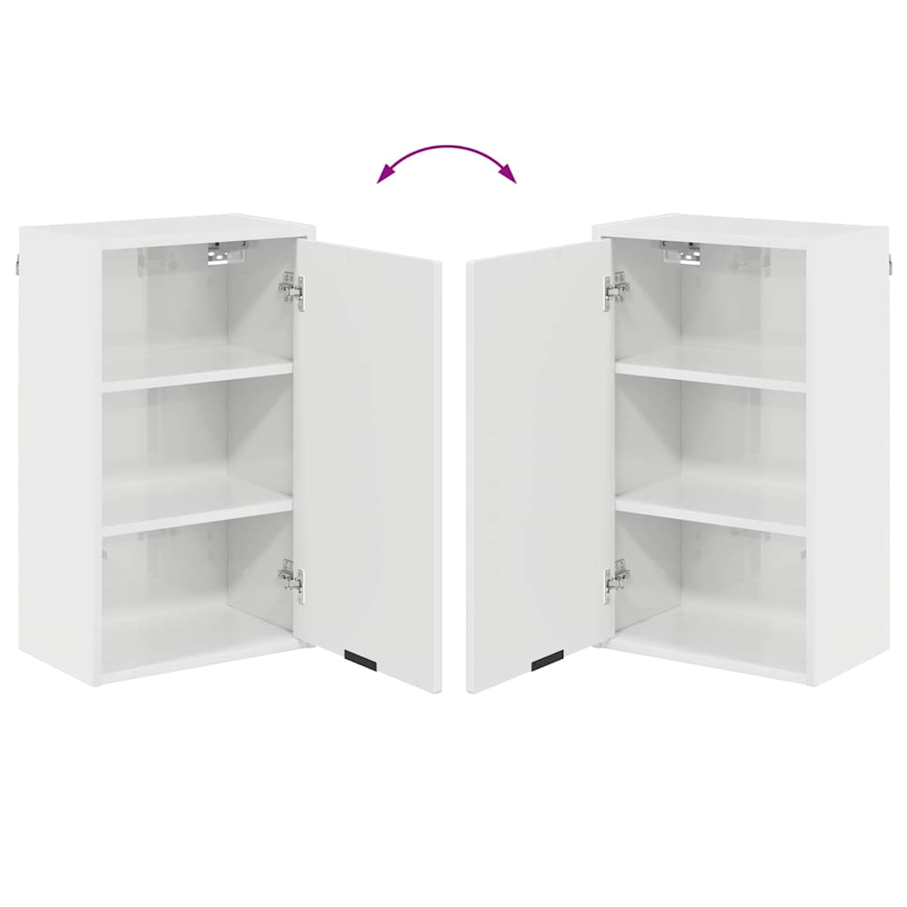 Badkamermeubelset Hoogglans wit Engineered hout, Metaal is nu te koop bij PeponiXL, paradijselijk wonen!