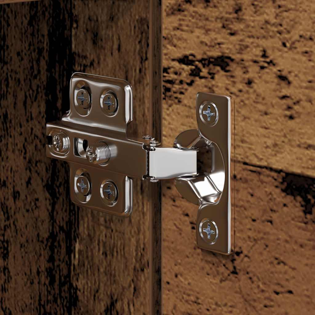 Tv-meubelset Wandgemonteerd 6 pcs Oud Hout Bewerkt hout is nu te koop bij PeponiXL, paradijselijk wonen!