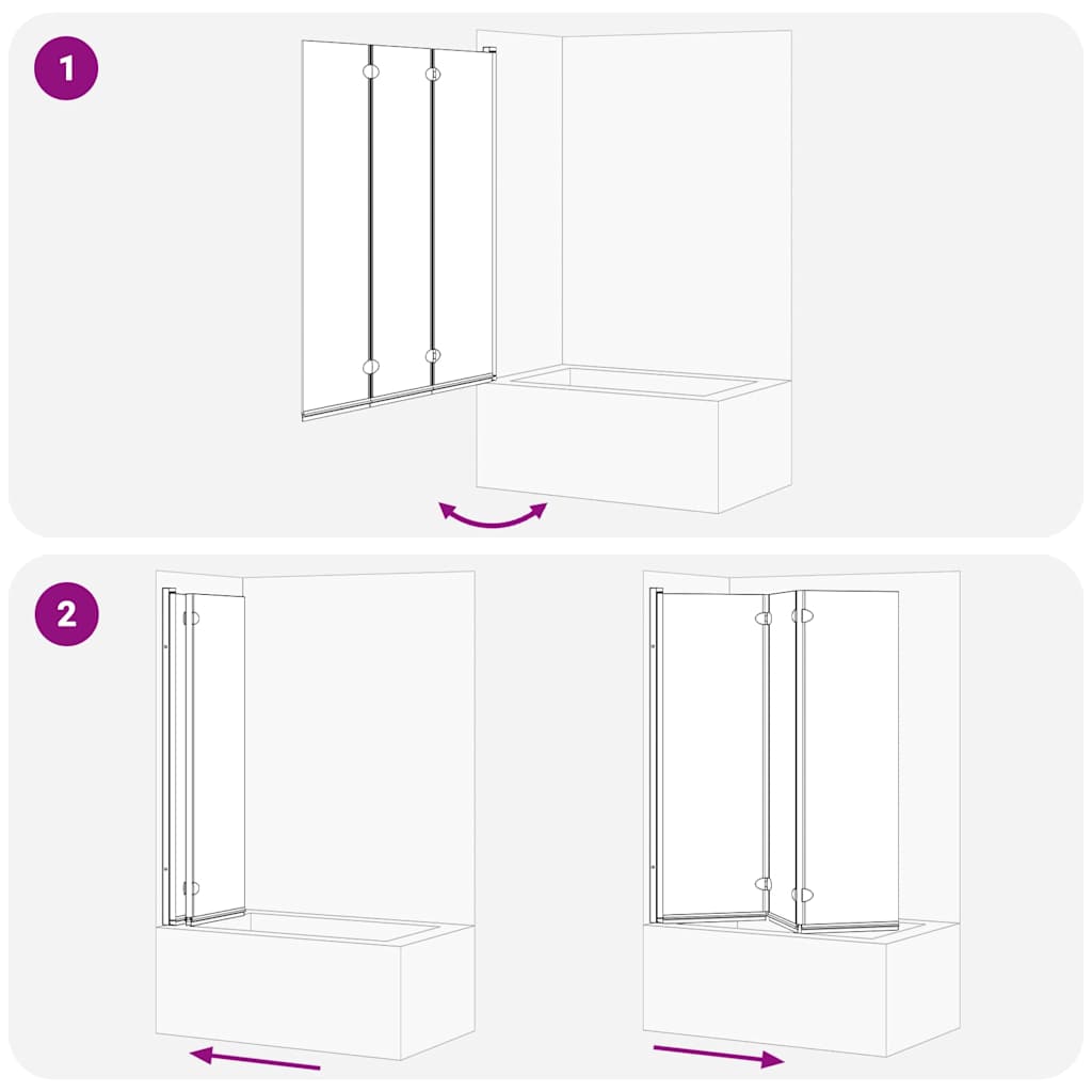 Douche Omhulsel Zwart en transparant 130 x 130 cm gehard glas is nu te koop bij PeponiXL, paradijselijk wonen!