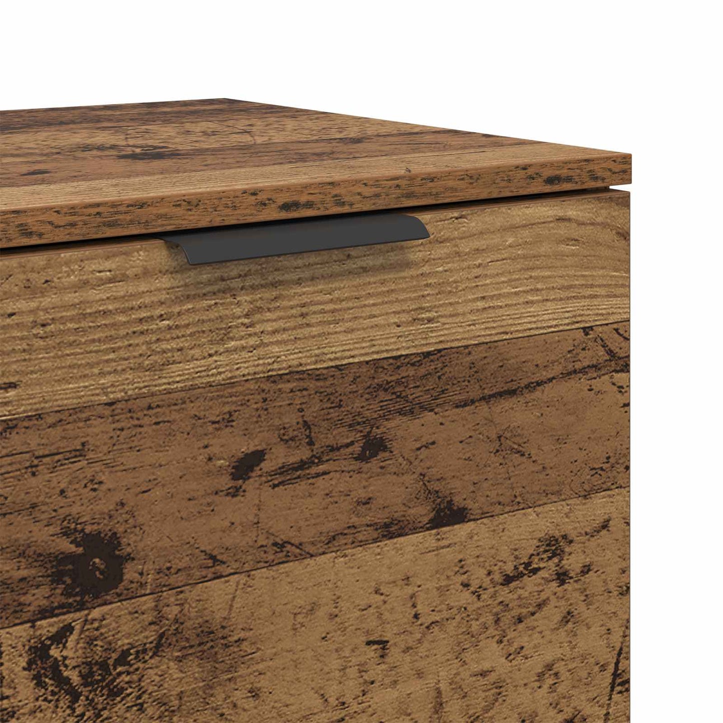 Bed kast met lade 2 pcs Oudhout 40 x 39 x 40cm Bewerkt hout is nu te koop bij PeponiXL, paradijselijk wonen!