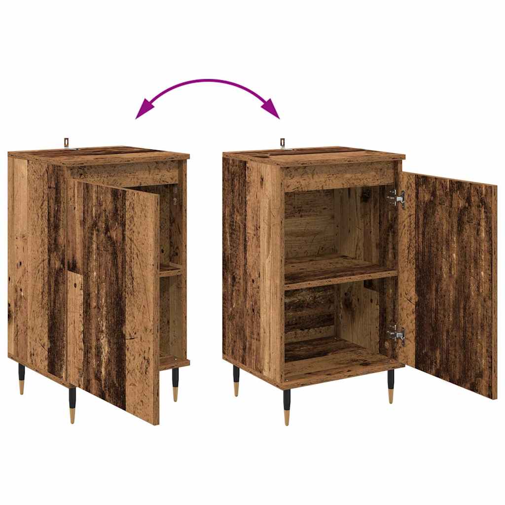Dressoir 2 pcs Oud Hout 40 x 35 x 70 cm is nu te koop bij PeponiXL, paradijselijk wonen!